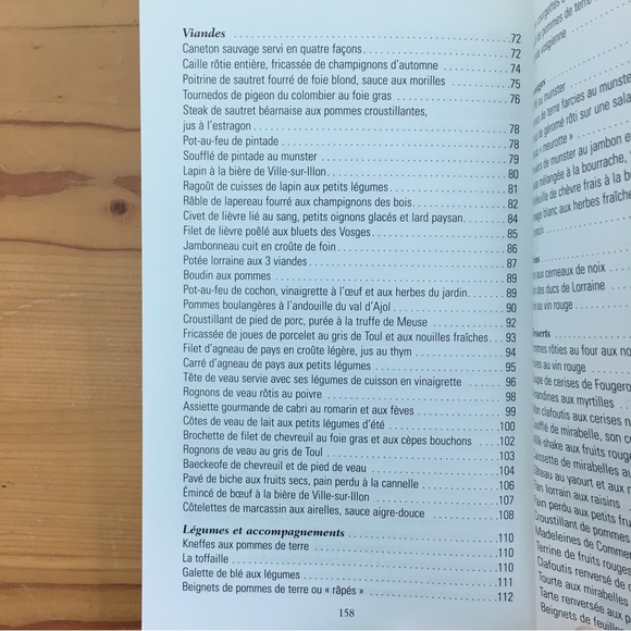 "Cuisine lorraine, d'hier et d'aujourd'hui" French (Language) Cookbook - Picture 10 of 16